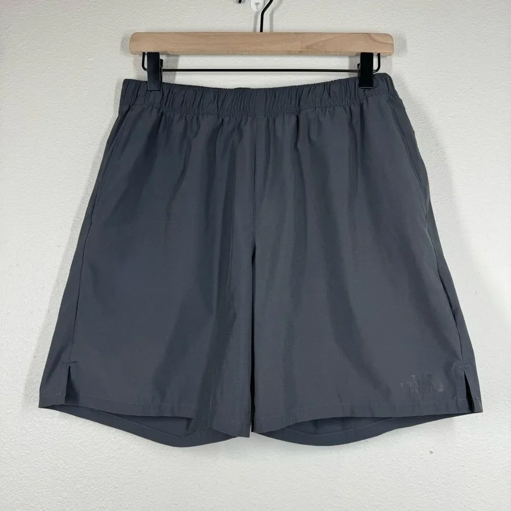 The North Face Men’s Wander Shorts Gray Pull On Elastic Waist Outdoor Medium